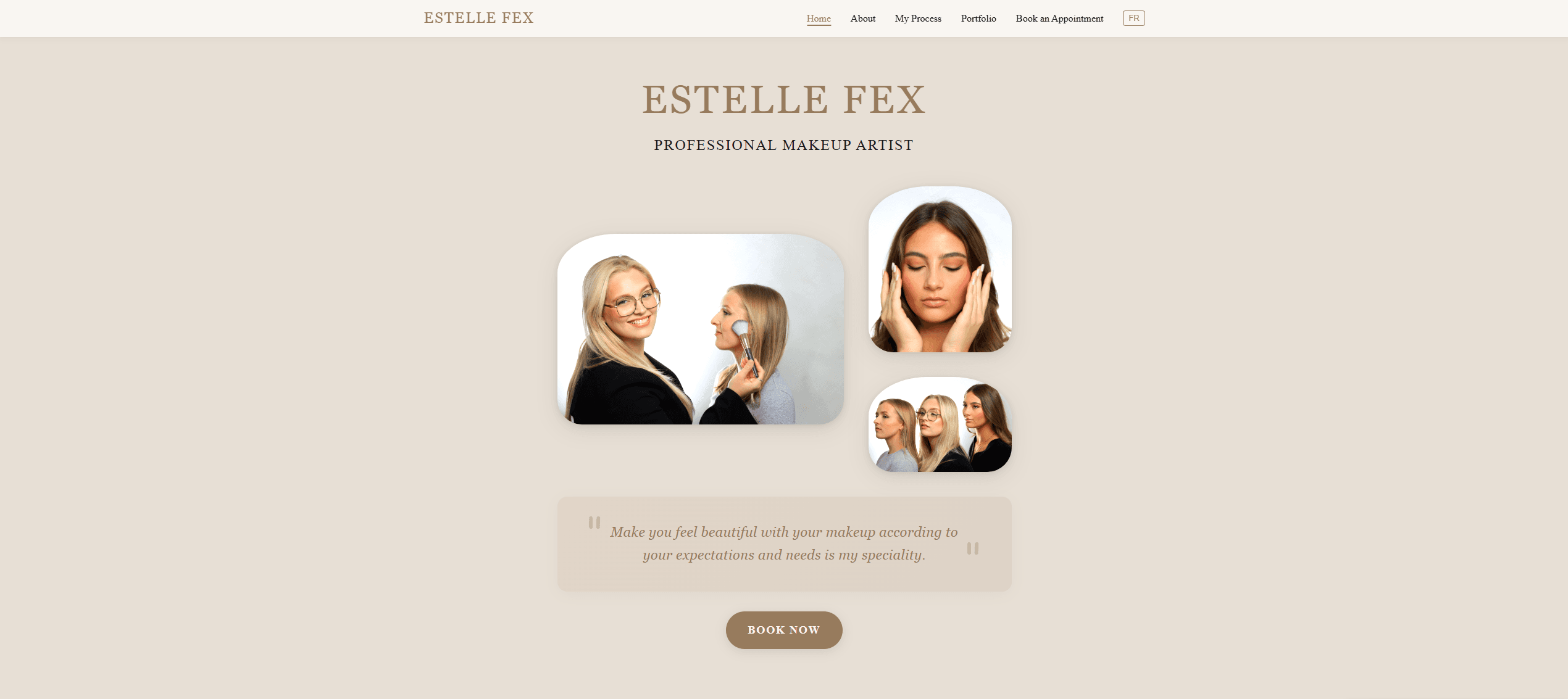 Makeup by Estelle Fex