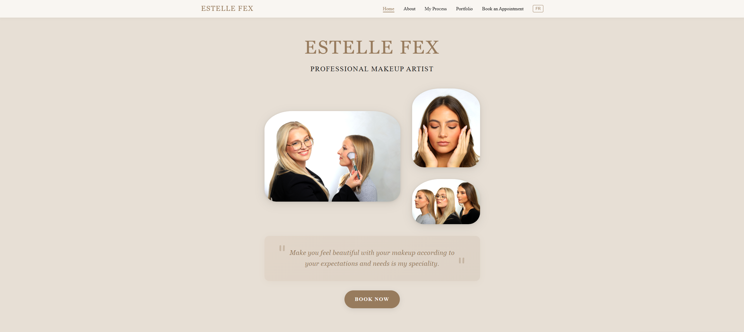 Makeup by Estelle Fex
